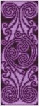 (image for) Celtic Spiral Banner - Purple